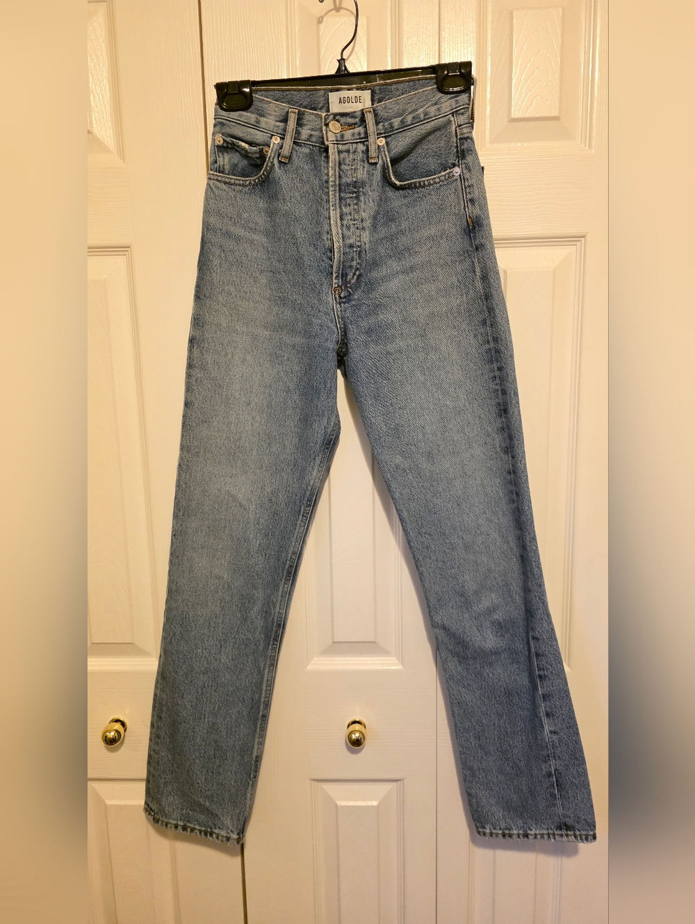 AGOLDE 90's Pinch Waist High Rise StraightIn Essence 22W - Picture 11 of 15